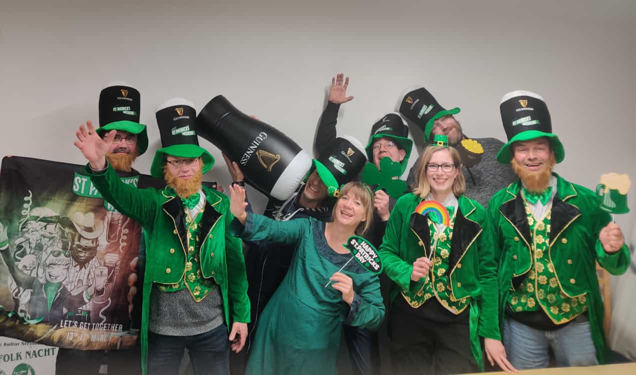 Vorfreude auf St. Patrick