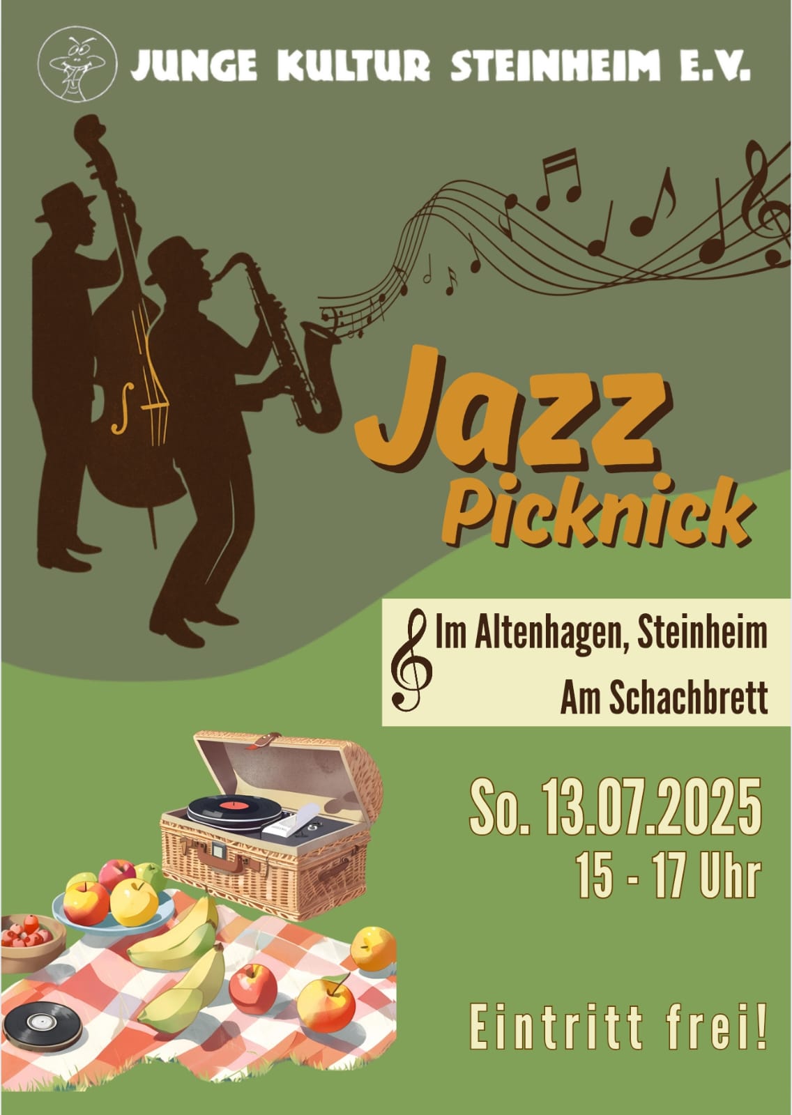 Jazz Picknick Plakat 2025
