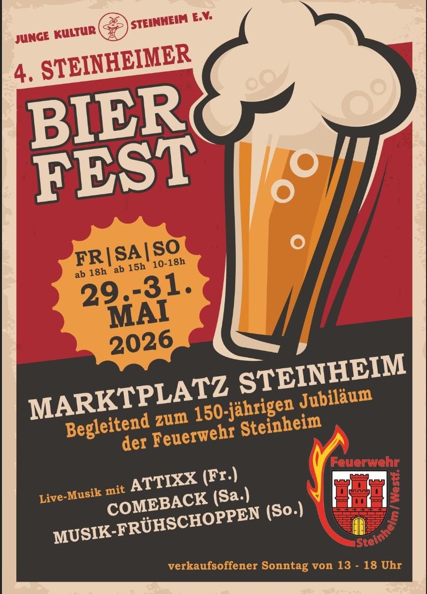 Bierfest 2026 - Plakat