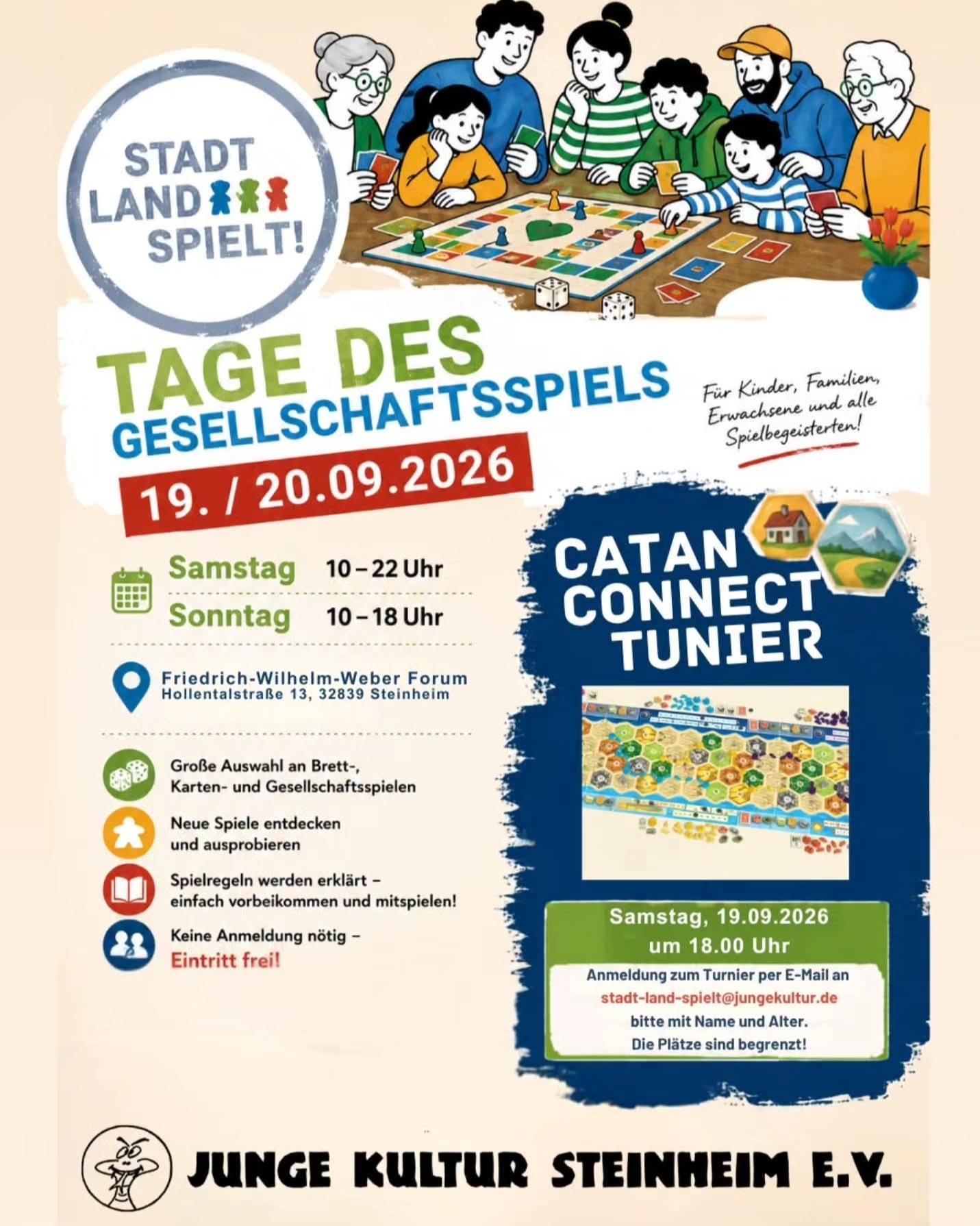 Stadt-Land-Spielt - Plakat 2026