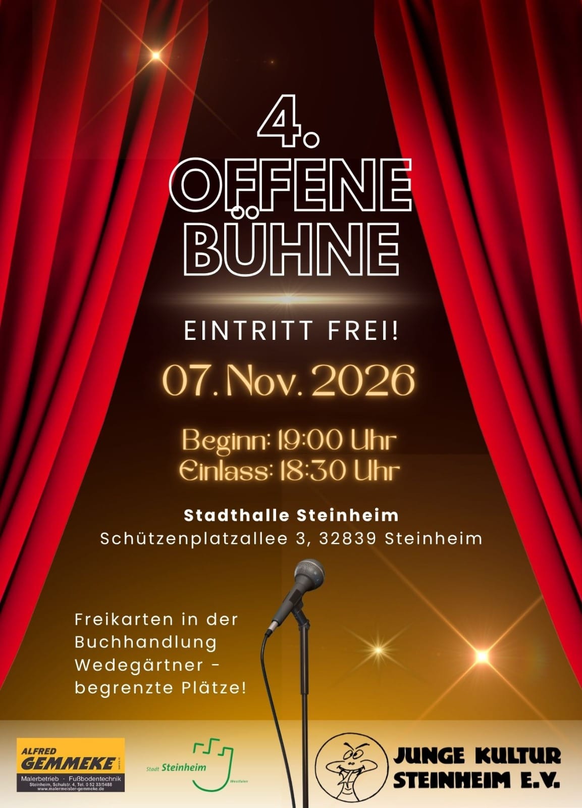 Offene Bühne 2026 Offene-Bühne-2026-Plakat